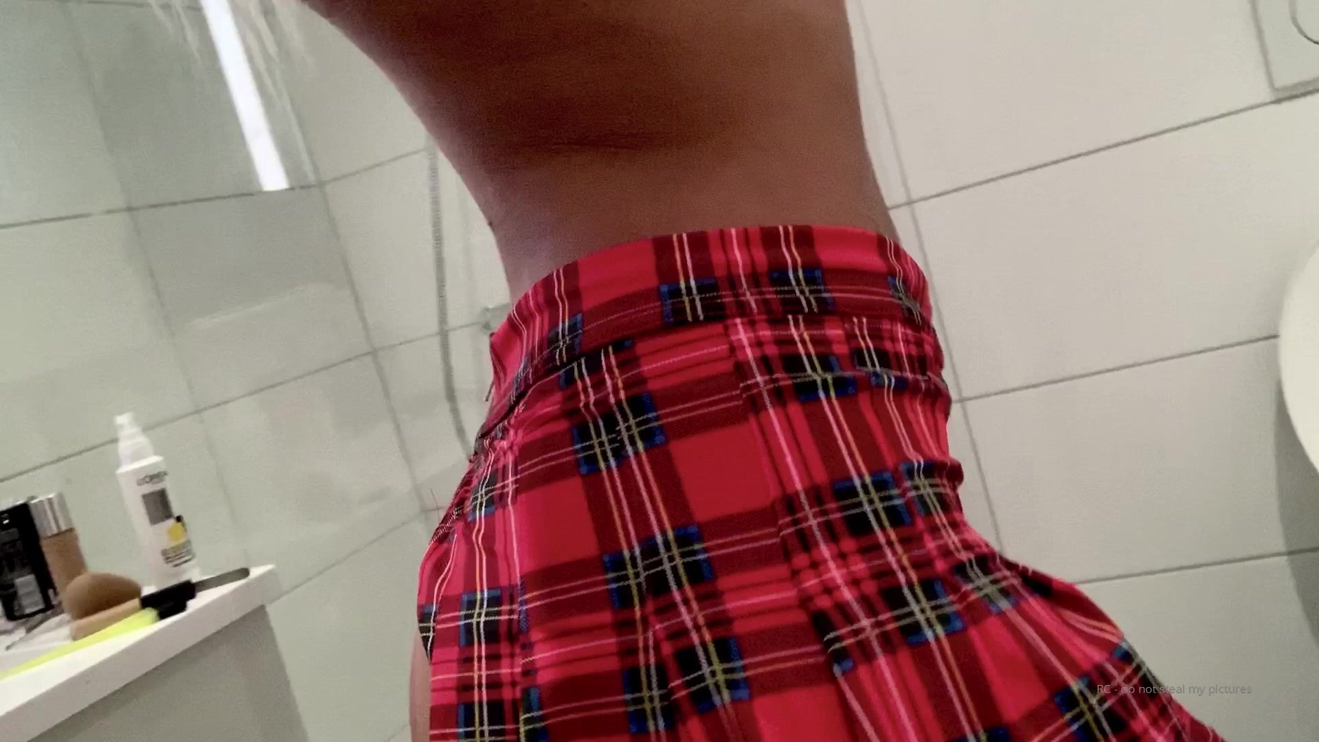 Norwegian Babe Missreca/Scandidoll Sexy Schoolgirl Naked