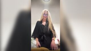 Julia Filippo Teasing And Almost Gets Naked on Livestream