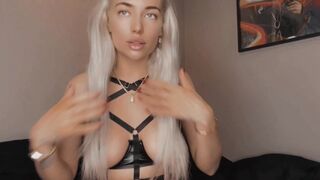 Norwegian Babe Johanne Nordeng Shows Her SexToy Collection