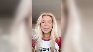 Norwegian Babe TheBelleBunny Bouncing Her Big Sexy Titties