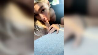Swedish Cuteinnocent sloppy blowjob