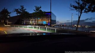 Norwegianhotwifey flashing strangers + sextape