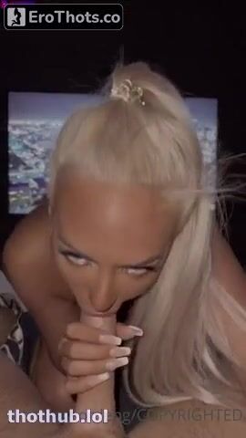 Johanne Nordeng Blowjob