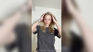 Swedish Olivia.B.T stripping