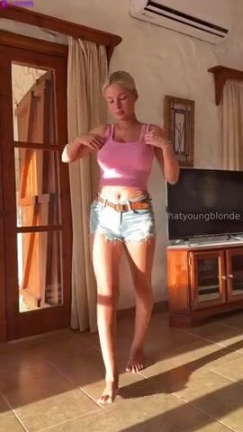 Swedish Blonde Bombshell ThatYoungBlonde Hot Blowjob Sextape And Creampied Pussy