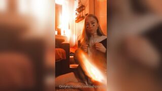 SwedishPsycho Playing With Her Big Tits And Pussy