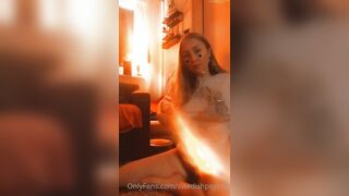 SwedishPsycho Playing With Her Big Tits And Pussy