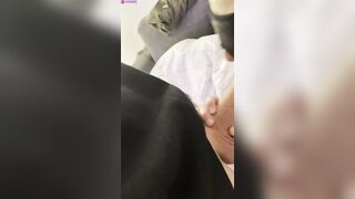 Masked Danish Girl Sucking Cock