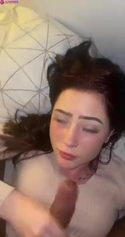 Swedish Random Babe Facial Cumshot