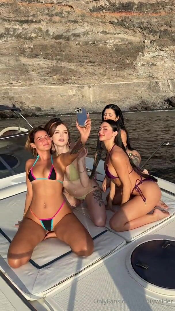 Dainty Wilder - Insane Boat Orgy Video