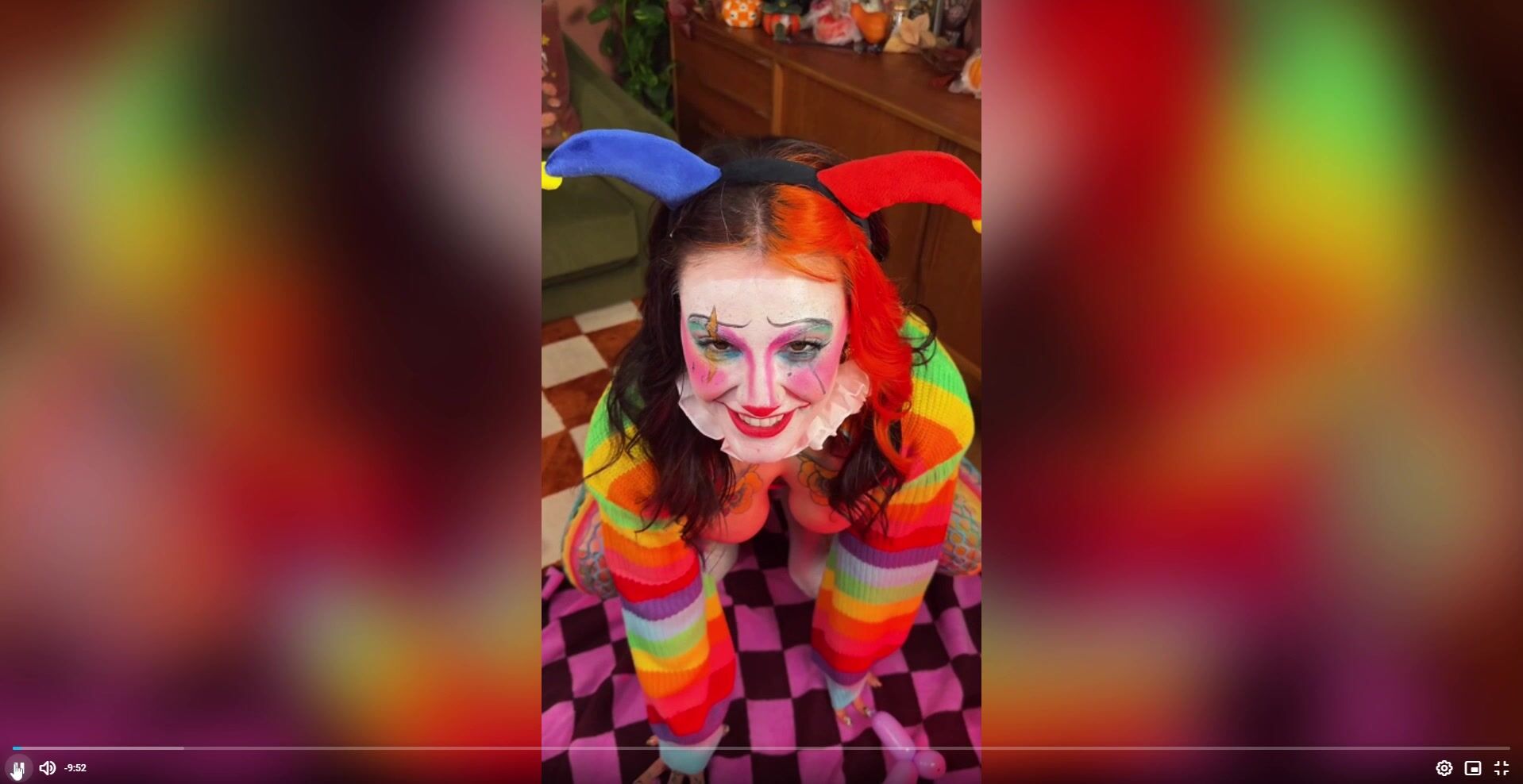 Power Midget - Clown Girl PPV Blowjob Tape