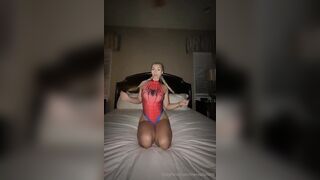 Therealbrittfit - Spider Girl Cosplay Sextape