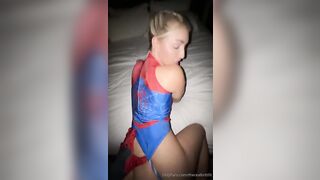 Therealbrittfit - Spider Girl Cosplay Sextape
