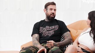 Lena The Plug x Wildhalli PlugTalk Podcast Threesome Sextape