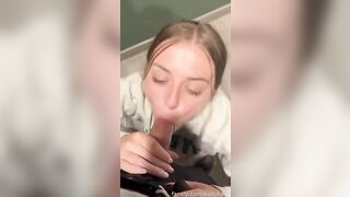 Babykaitt Teen Facial and Cum Walk