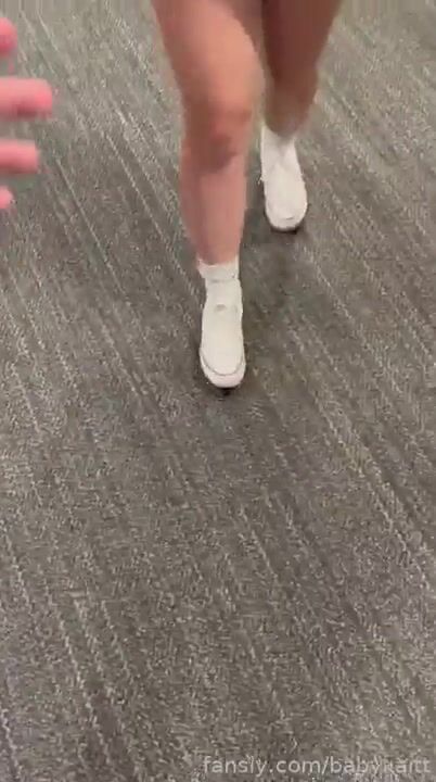 Babykaitt Teen Facial and Cum Walk