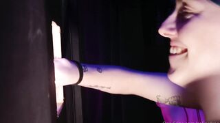 Swedish girl gloryhole swallow