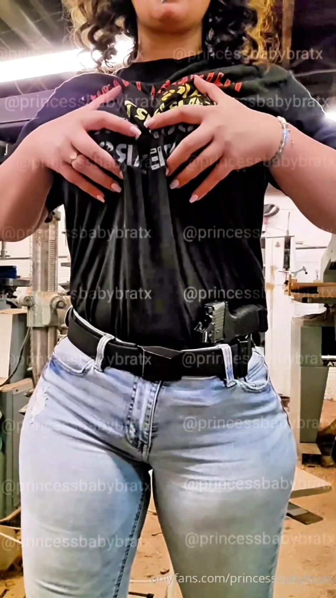 PincessBabyBrat Stripping Spreading Ask At Work