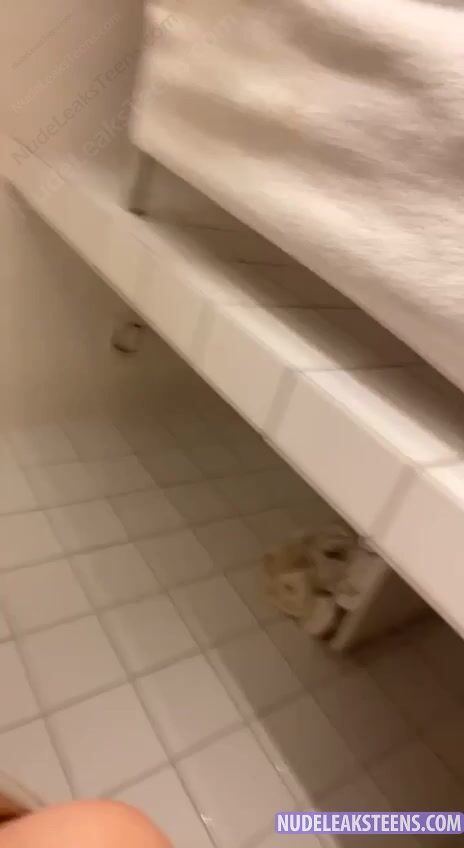 Swedish Tea Hemberg teasing her big tits