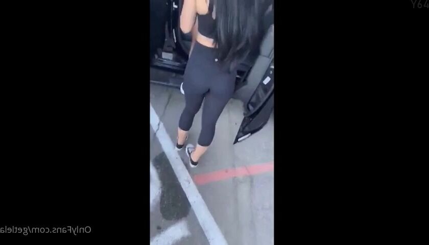 Lela Star x Katrina Jade - Public Car Blowjob