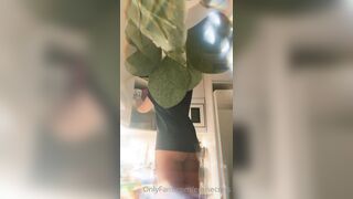 Swedish Emisecrets teasing her big ass