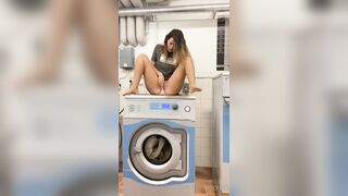 Swedish Emisecrets Solo masturbation and riding dildo