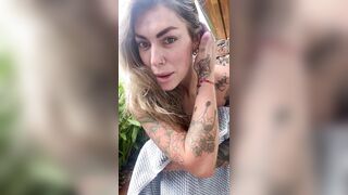 Ana Lorde - Outdoor Public Masturbation in Shower