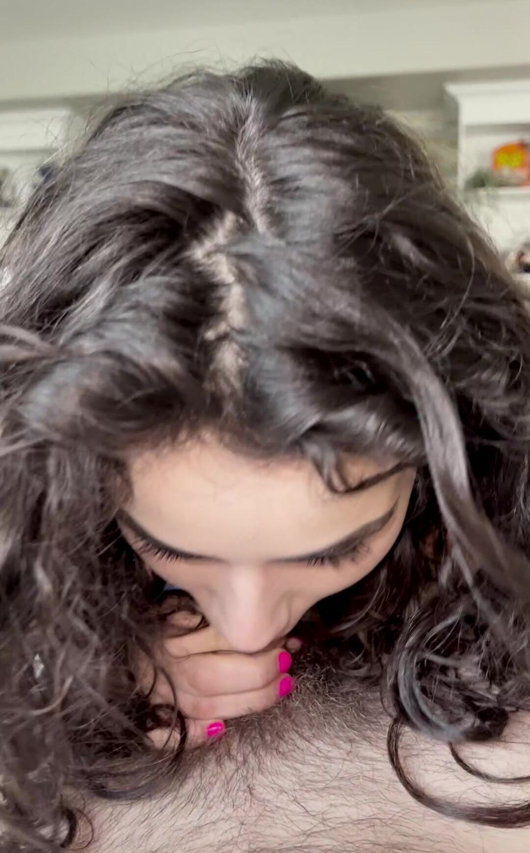 Jameliz Giving Perfect Sloppy Top in Close Up