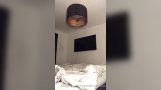 Swedish Paulina Alatalo twerking and showing tits and pussy