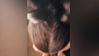 Kristen Hancher - First BG - Throat Fuck Ends With Messy Facial Cumshot