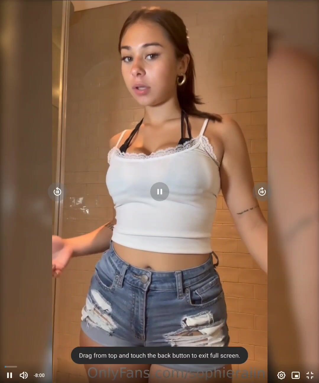 Sophie Rain In The Shower