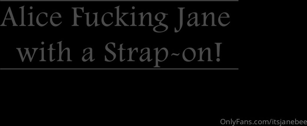 Jane Beeb Lesbian Play With Strapon