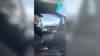 Norwegian Kristin Lind Talking And Masturbating Pussy in car