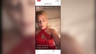 Viktoria Johansson Giving Handjob And Fucking Dildo Live