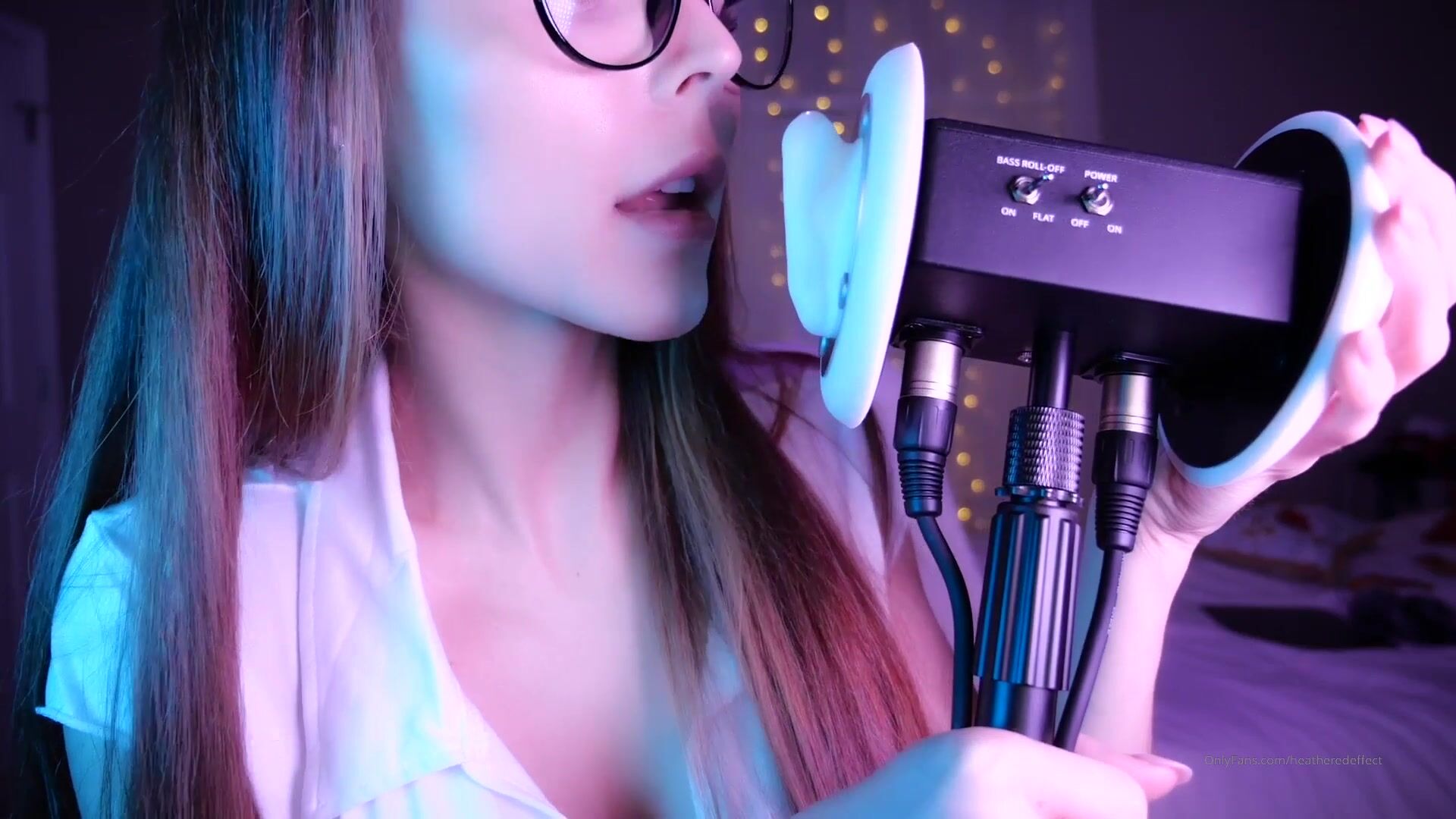 HeatheredEffect Close Up And Glasses