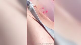 Charlottiie Pussy Fuck With Dildo Close Up