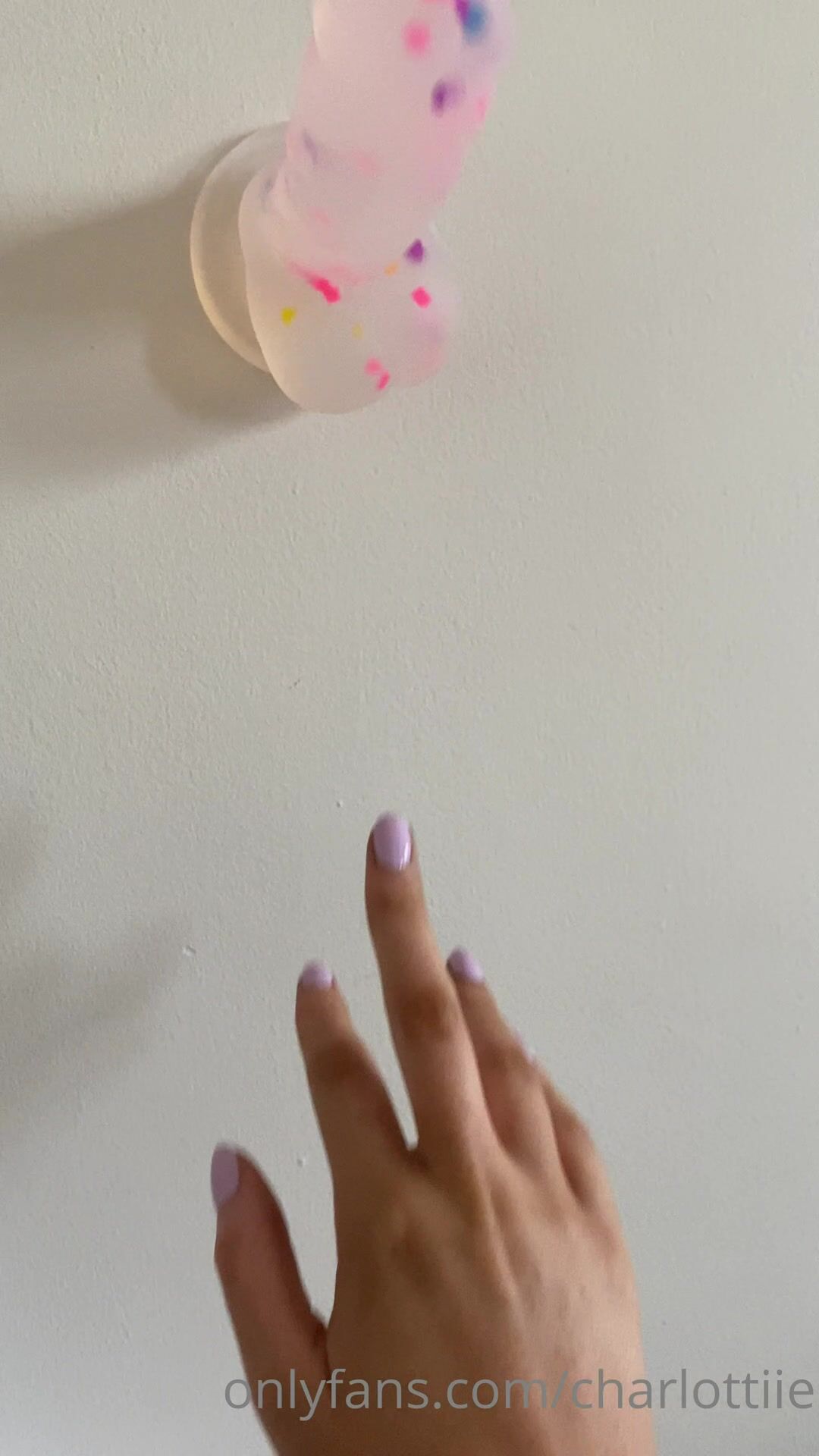 Charlottiie Funny Dildo Handjob