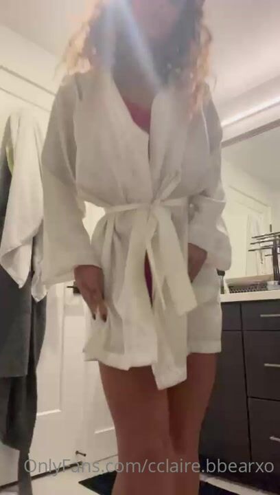 Claire Stone Strips In The Bathroom