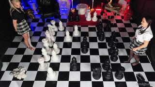 Meg Turney - Strip Chess with Hot Female Friend