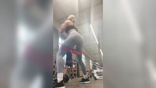 Courtney Tailor In The Gym