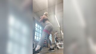Courtney Tailor In The Gym