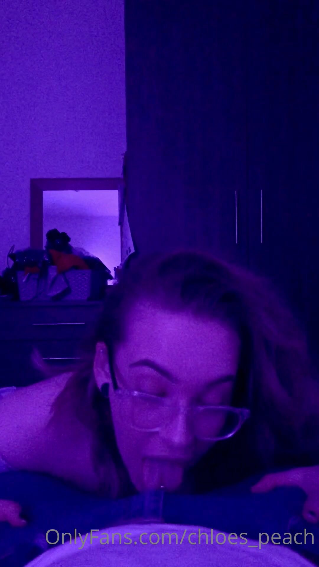 Chloes Peach Midnight Blowjob POV