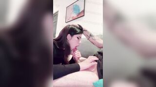 Elenita Forger Exclusive Blowjob Tape with Cumshot