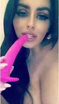 Abigail Ratchford Plays With Sex Toys
