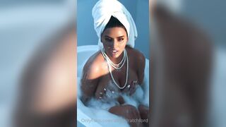 Abigail Ratchford In The Hot Tub