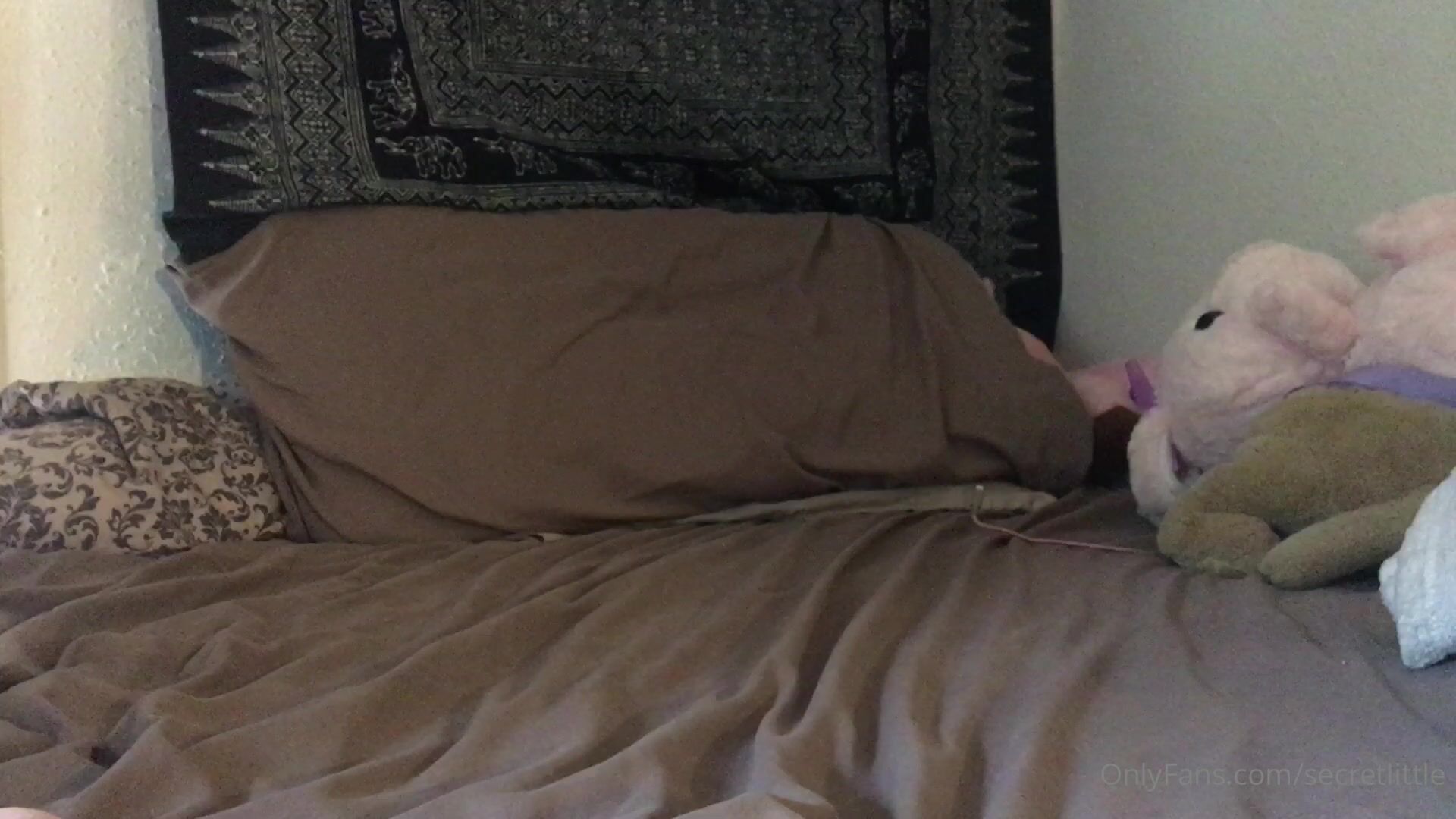 Secretlittle Masturbating And Playing with Dildo