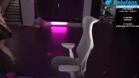 Amouranth Forgetting to Turn Off Stream And Gets Naked