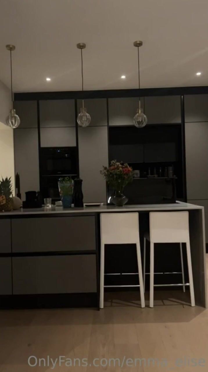 Hot Norwegian Blonde Orgasm in Kitchen