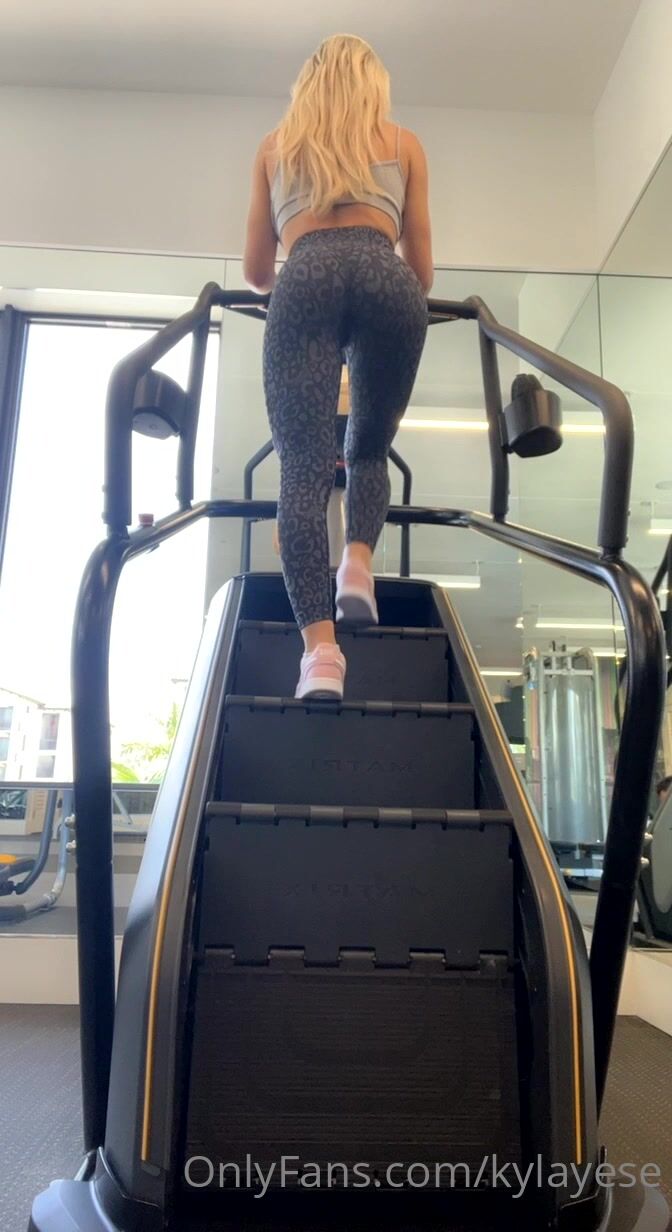 Kyla Yese In The Gym