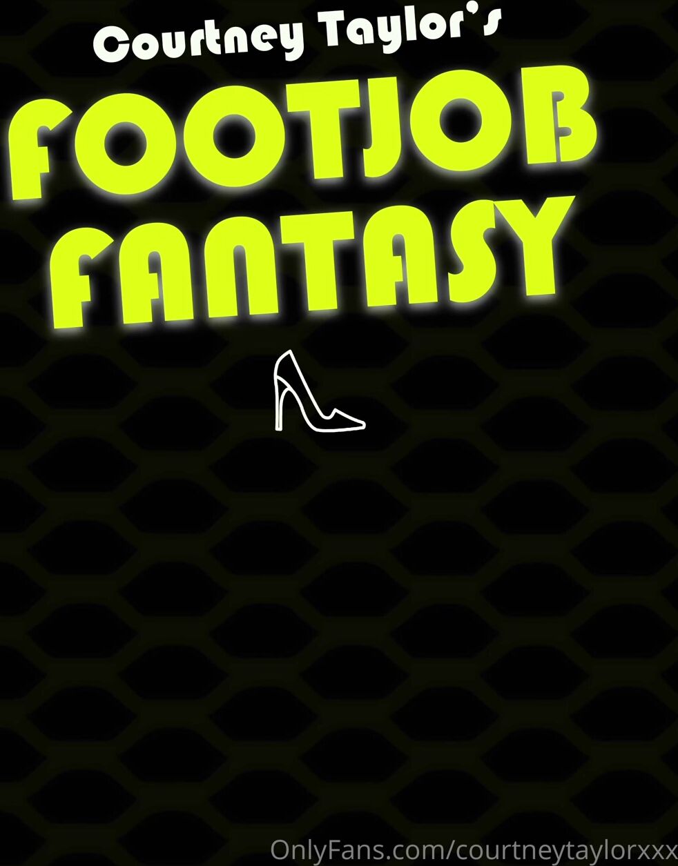 Courtney Taylor Giving Footjob on Big Dildo
